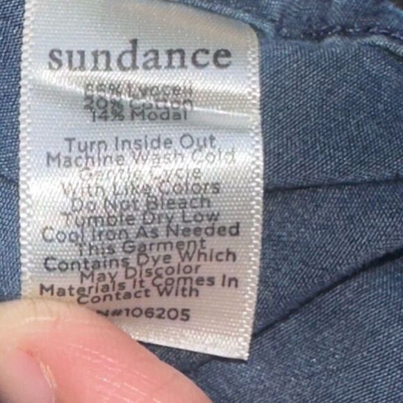 Sundance Larkes Tune Chambray Blouse - Picture 4 of 6